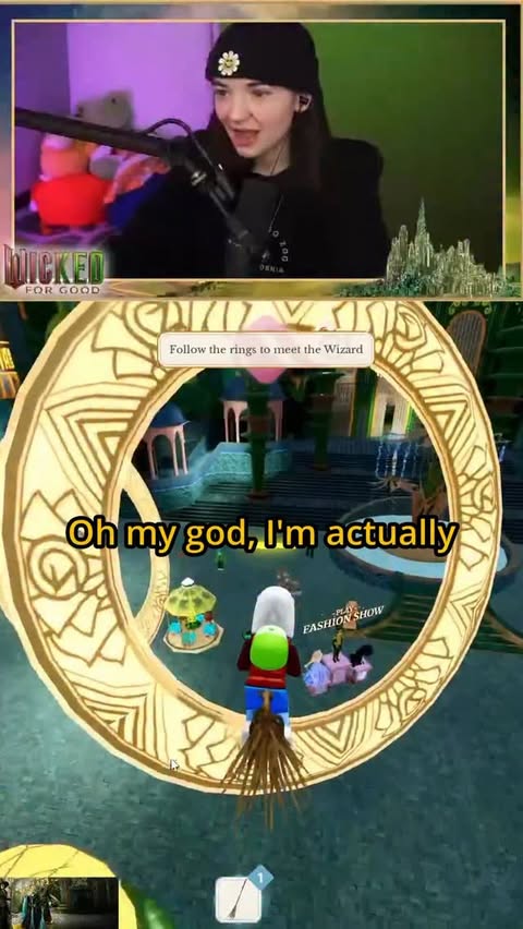 Instagram post by @aimseytv for FNATIC. Caption reads: Wicked: For Good is out in cinemas now!....