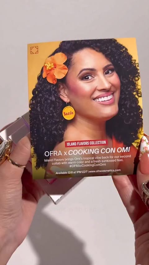 Instagram post by @ugc.with.taiba for OFRA Cosmetics. Caption reads: Get a look at the @ofracosmetics OFRA X....