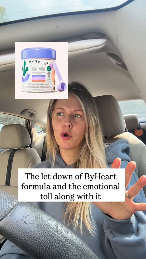 Instagram post by @thevioletfog for ByHeart. Caption reads: @byheart 💔 Why. How did it happen? Make it....