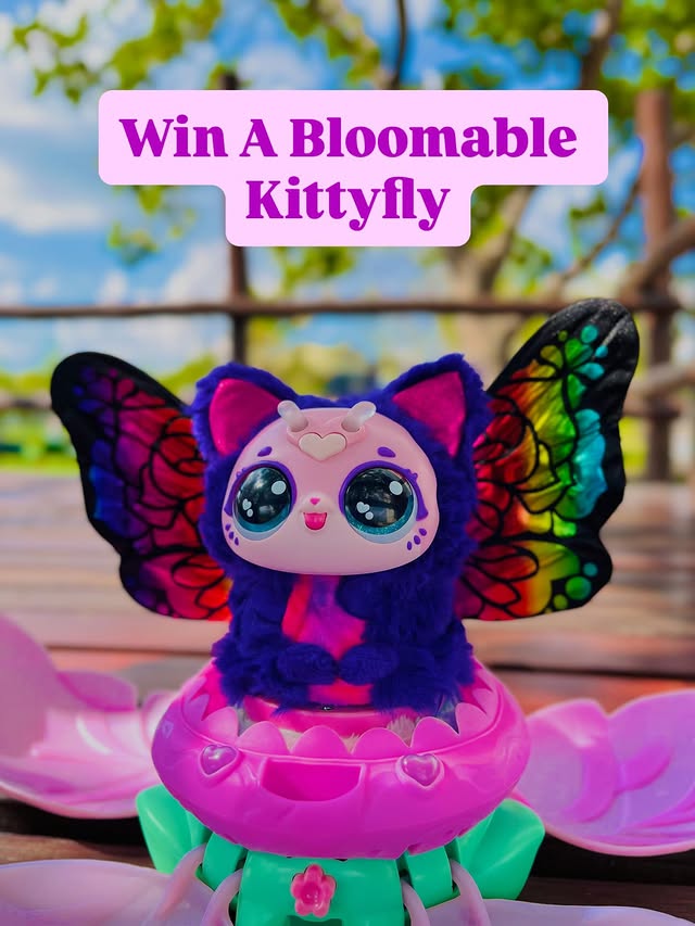 Instagram post by @omphilegladness for Prima Toys. Caption reads: 🌸 GIVEAWAY TIME! 🌸

Bloomables are adorable....
