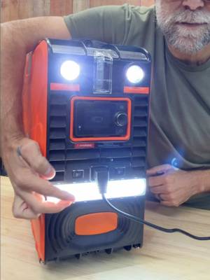 TikTok post by @travistrujillo30 for VEVOR Home Improvement. Caption reads: VEVOR 8KW Toolbox Diesel Heater Upgraded 110V....