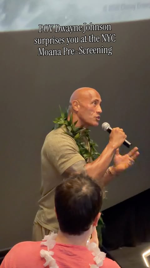 Instagram post by @jkmckay for AMC Theatres. Caption reads: Moana in IMAX was incredible!!!! Dwayne @therock....