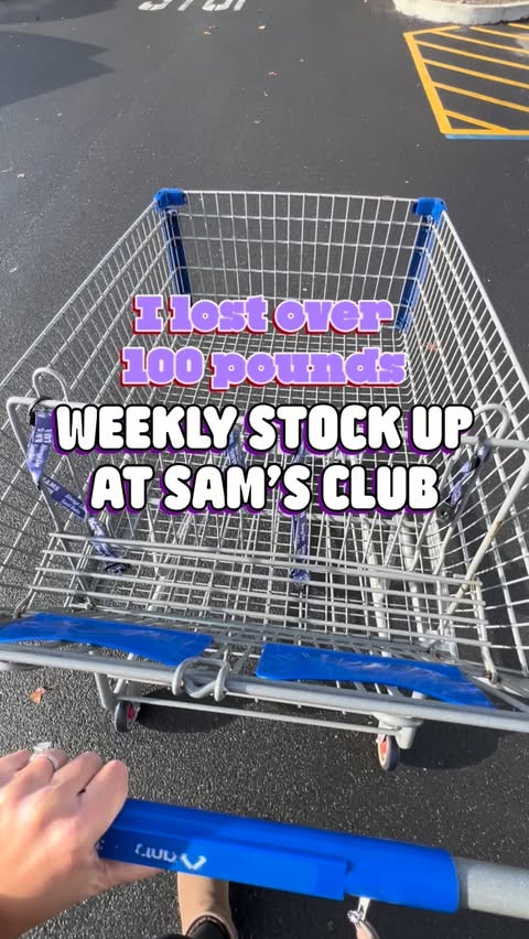 Instagram post by @wwchefsteph for Ready Nutrition. Caption reads: Another @samsclub haul for you guys! Here’s a few....