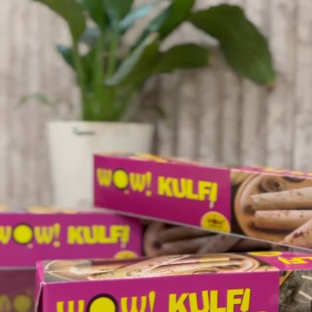 Instagram post by @the_glourious_gourmet for Wow! Momo. Caption reads: Looking for a cool treat? Wow! Kulfi has got you....