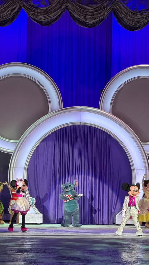 Instagram post by @dream1ncolour for Disney On Ice. Caption reads: [...] something really special about Disney On Ice....