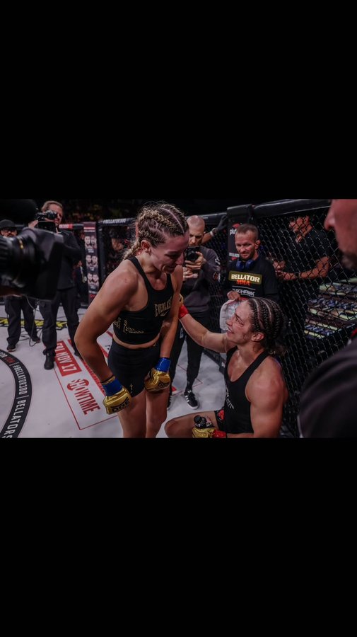 Instagram post by @leahmccourtmma for Everlast. Caption reads: [...] is yet to come ✨  #BreakingNewGround....