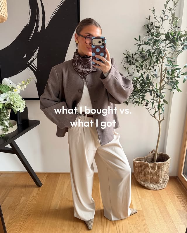 Instagram post by @lara__brucker for NA-KD. Caption reads: Ad | Everything I bought @nakdfashion ⭐️

Mit dem....