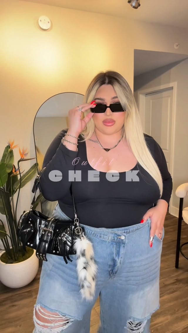 Instagram post by @katiavillatoro for Shapermint. Caption reads: True style is how you carry yourself - and....