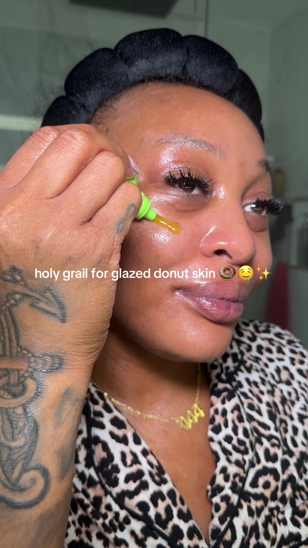TikTok post by @terreetaughtme for Experiment Beauty. Caption reads: [...] single night without this 🤭🤤🤤🤤....