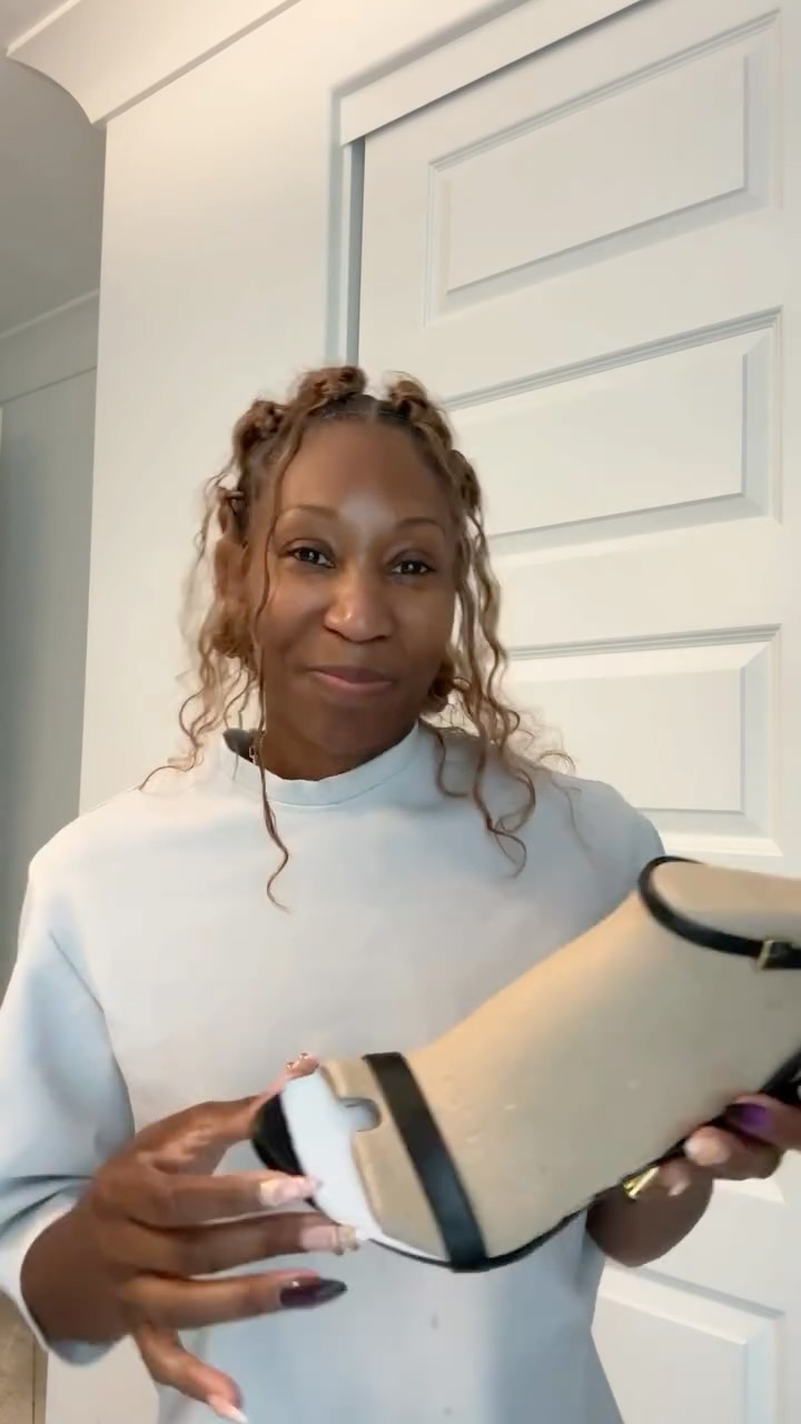 Instagram post by @mrskevonstage for Nine West. Caption reads: Slowly trying to get back into content.  I've been....