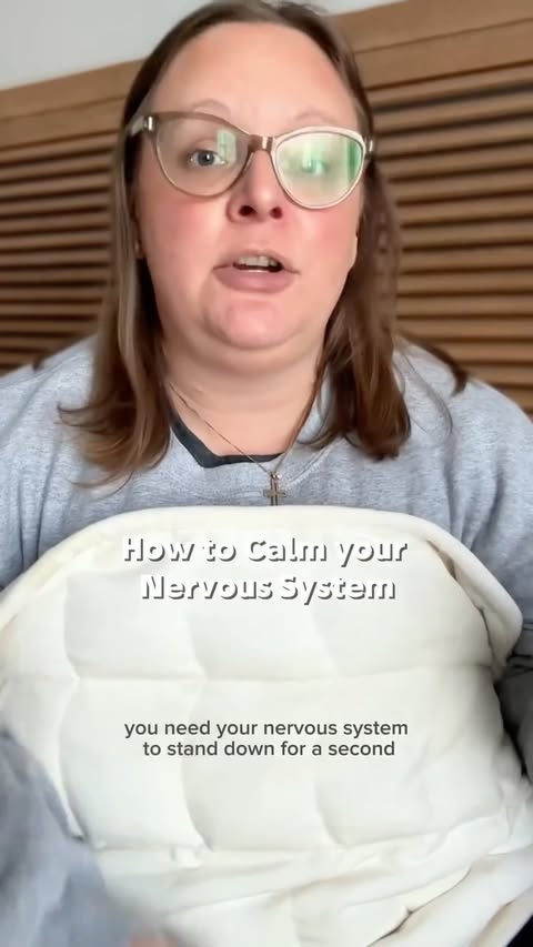 Instagram post by @tarakermiet for nodpod. Caption reads: [...] 

Deep pressure stimulation through the....