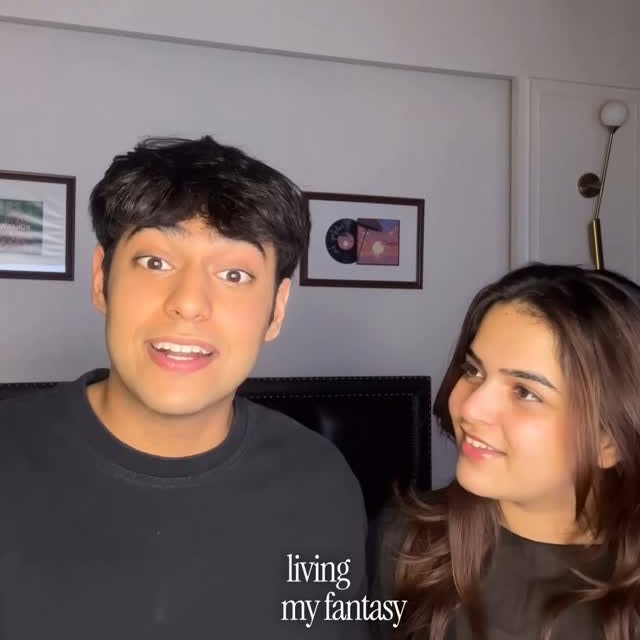 Instagram post by @itspalakandmahir for Philips News. Caption reads: The last one tho 🥲🥲

#philipsBodyTrimmer....