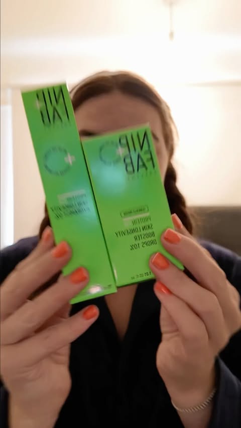 Instagram post by @lifewithhenderson for NIP+FAB. Caption reads: Morning skin routine with @nipandfab 🧖‍♀️....