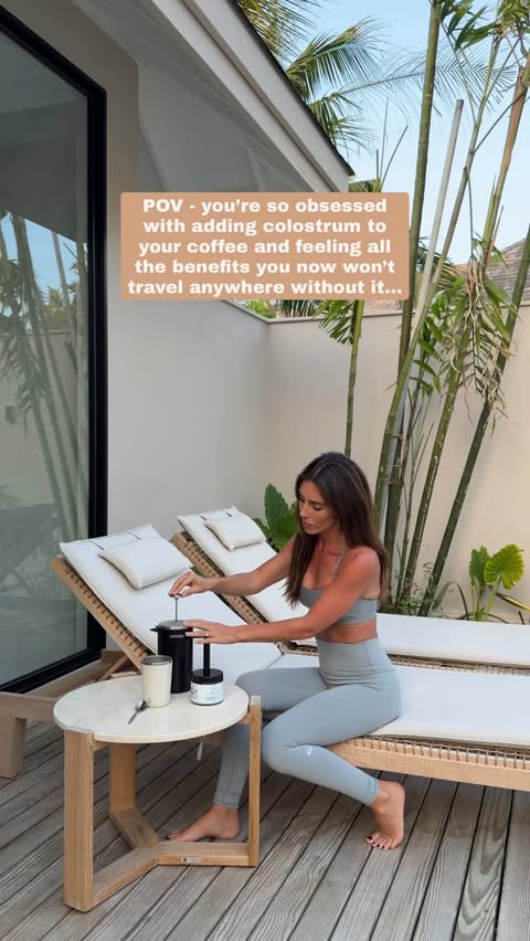 Instagram post by @coral_pearl_ for Happy Mammoth. Caption reads: Benefits may include...
- More stable energy (no....