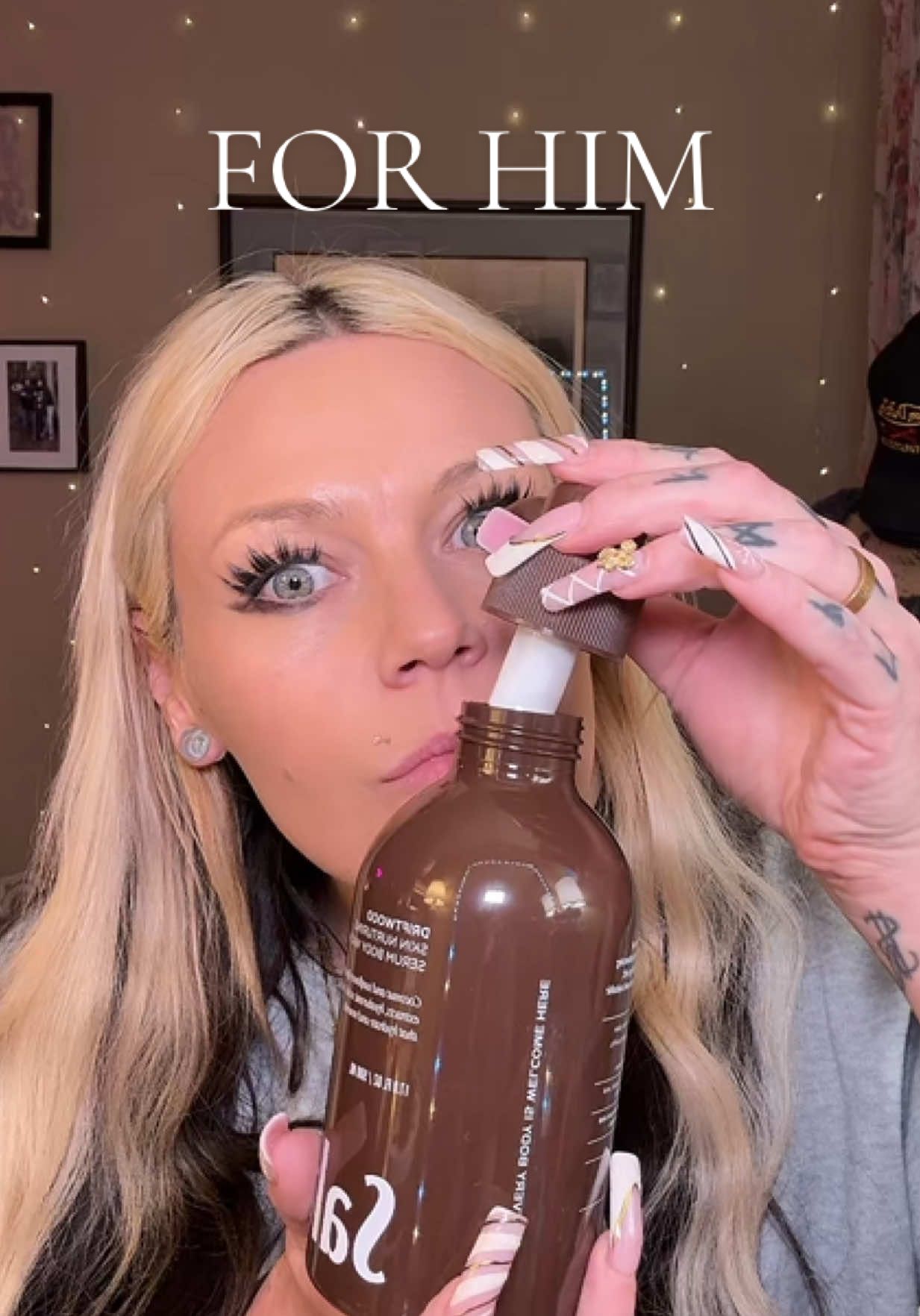 TikTok post by @itsgesicatbebe for Saltair. Caption reads: I’m already in love with SALTAIR and this bundle....