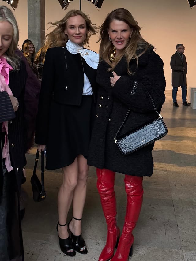 Instagram post by @annadellorusso for PATOU. Caption reads: [...] in Paris 🇫🇷 Kicking things off with @patou....