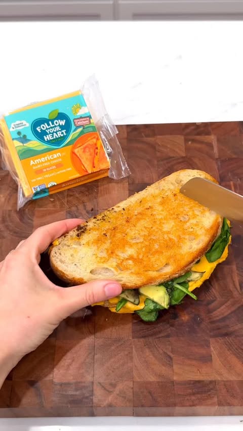 Instagram post by @plantedinthekitchen for Follow Your Heart. Caption reads: #ad I’m working with @followyourheart and....