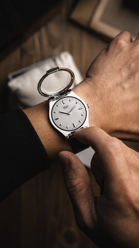 Instagram post by @watchstudies for Seiko Watches. Caption reads: 🚨 NWA: A 36mm Seiko that flips open! 😧

This is....