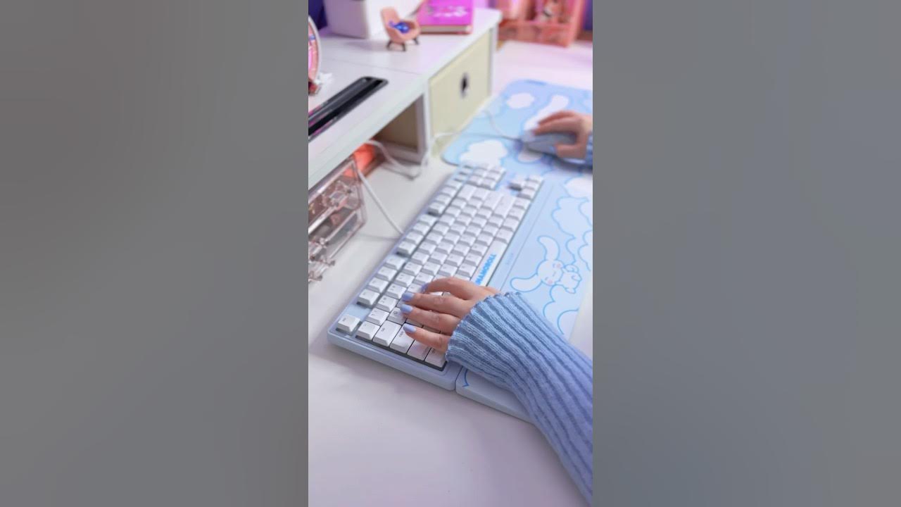 YouTube post by @daizedreams for Razer. Caption reads: [AD] The NEW Cinnamoroll Razer x Sanrio....