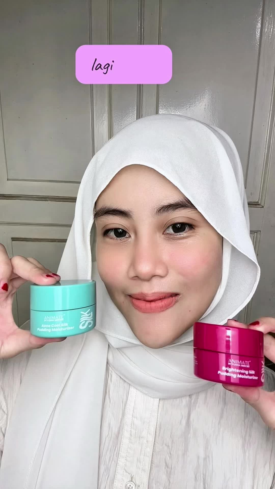 TikTok post by @avril.109 for Animate. Caption reads: Kulit jadi auto Plumpy pake ANIMATE 🫶🏻✨✨....