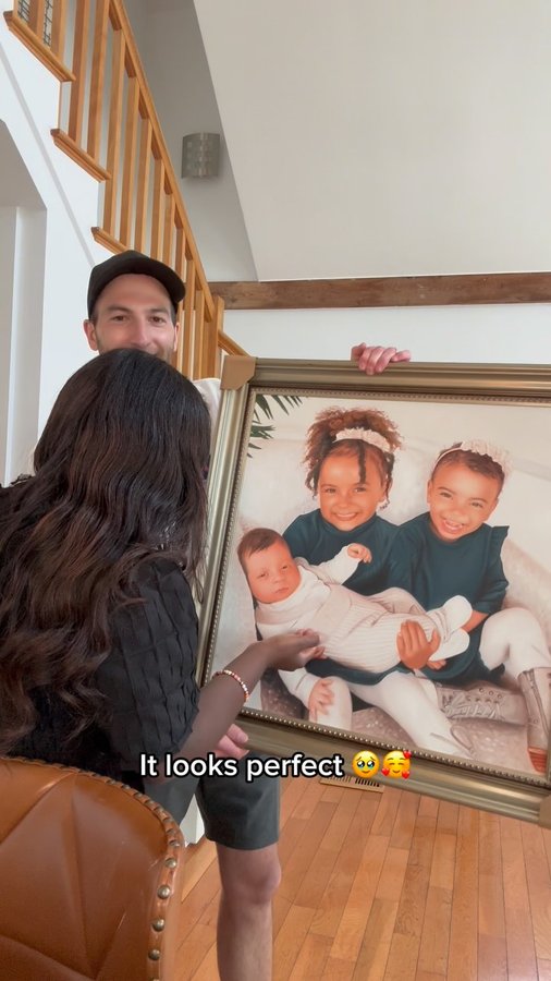 Instagram post by @thandibadger for PaintYourLife. Caption reads: We wanted something meaningful—something that....