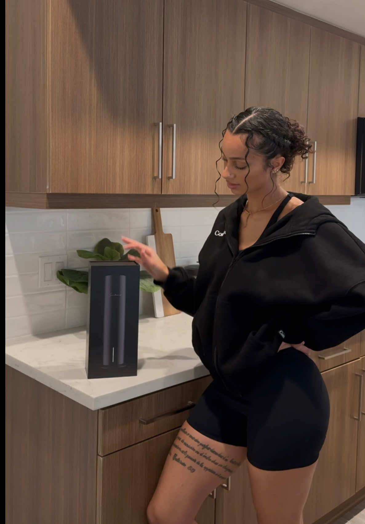 TikTok post by @jasmine_raee for Scentiment. Caption reads: New upgrade to my home😍 @Scentiment....