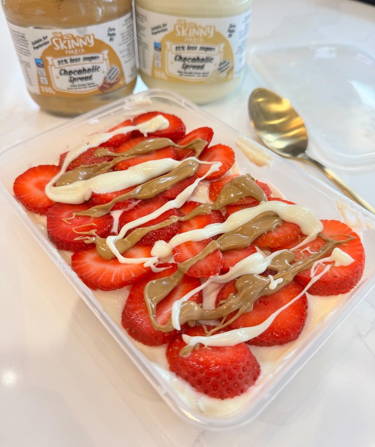 Instagram post by @boothys_sw_insta19 for The Skinny Food Co. Caption reads: GOOD MORNING ☀️- i tried a new breakfast today!!....