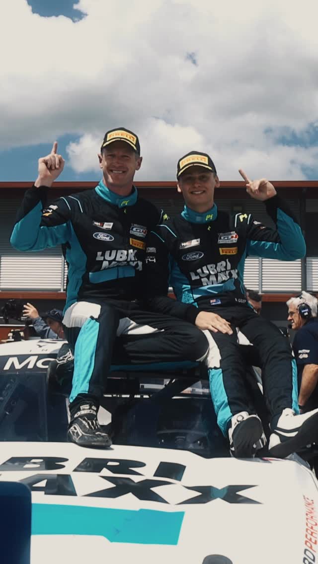 Instagram post by @_rylangray211 for Ford Performance. Caption reads: Winners in New Zealand!

A chaotic start saw....