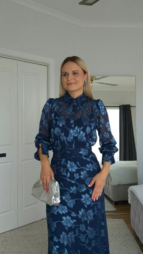 Instagram post by an influencer for SACHA DRAKE. Caption reads: [...] Dress Zora Wrap Dress AD | #sachadrake....
