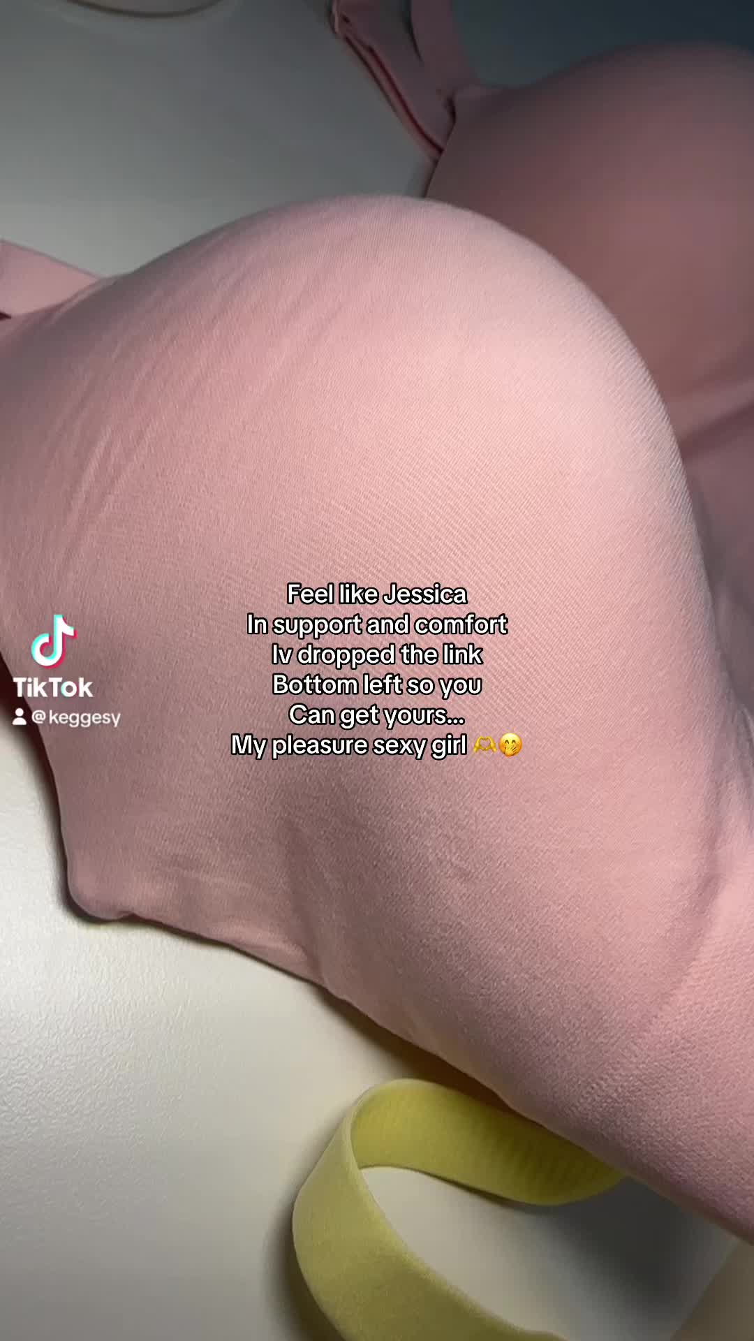TikTok post by @keggesy for Conturve. Caption reads: [...] get yours… My pleasure sexy girl....