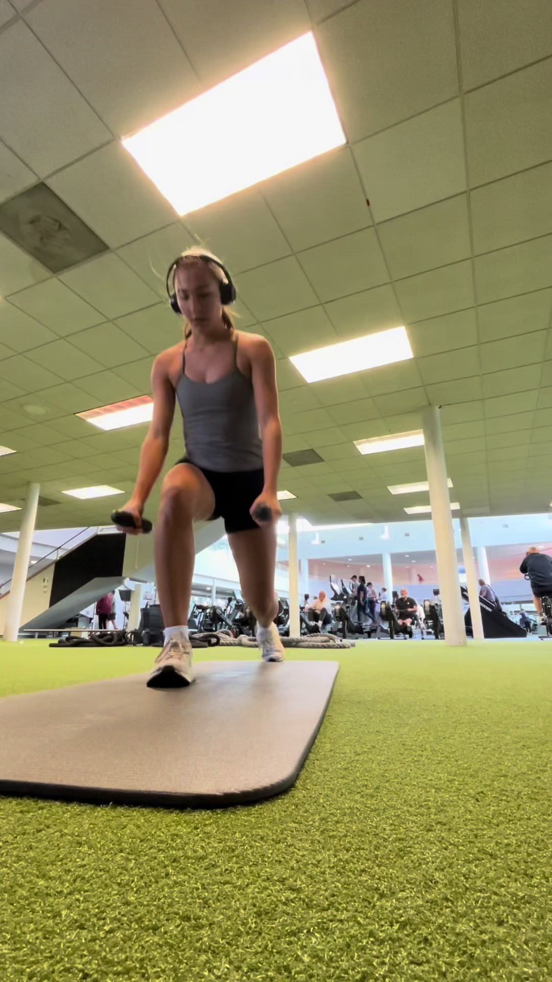 TikTok post by @knott.gail for Bala. Caption reads: Let’s do another productive morning vlog as a....