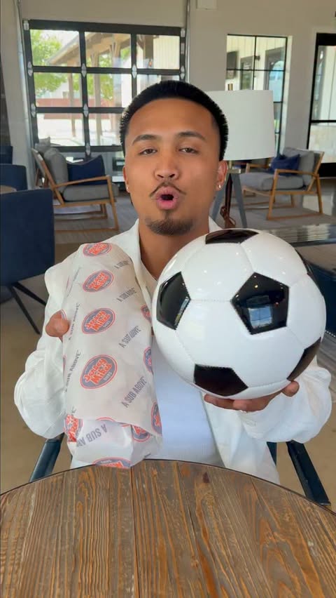 Instagram post by @lifeofcian_ for Jersey Mike's Subs. Caption reads: My @jerseymikes Order For Soccer’s Biggest....