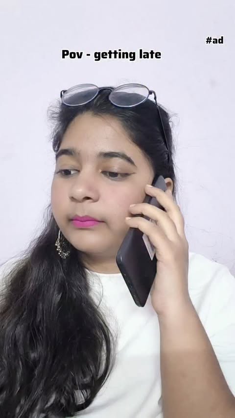 Instagram post by @gorgeous_girl_ayesha for Purplle. Caption reads: [...] Pout ₹160

Available on @mynykaa @myntra....