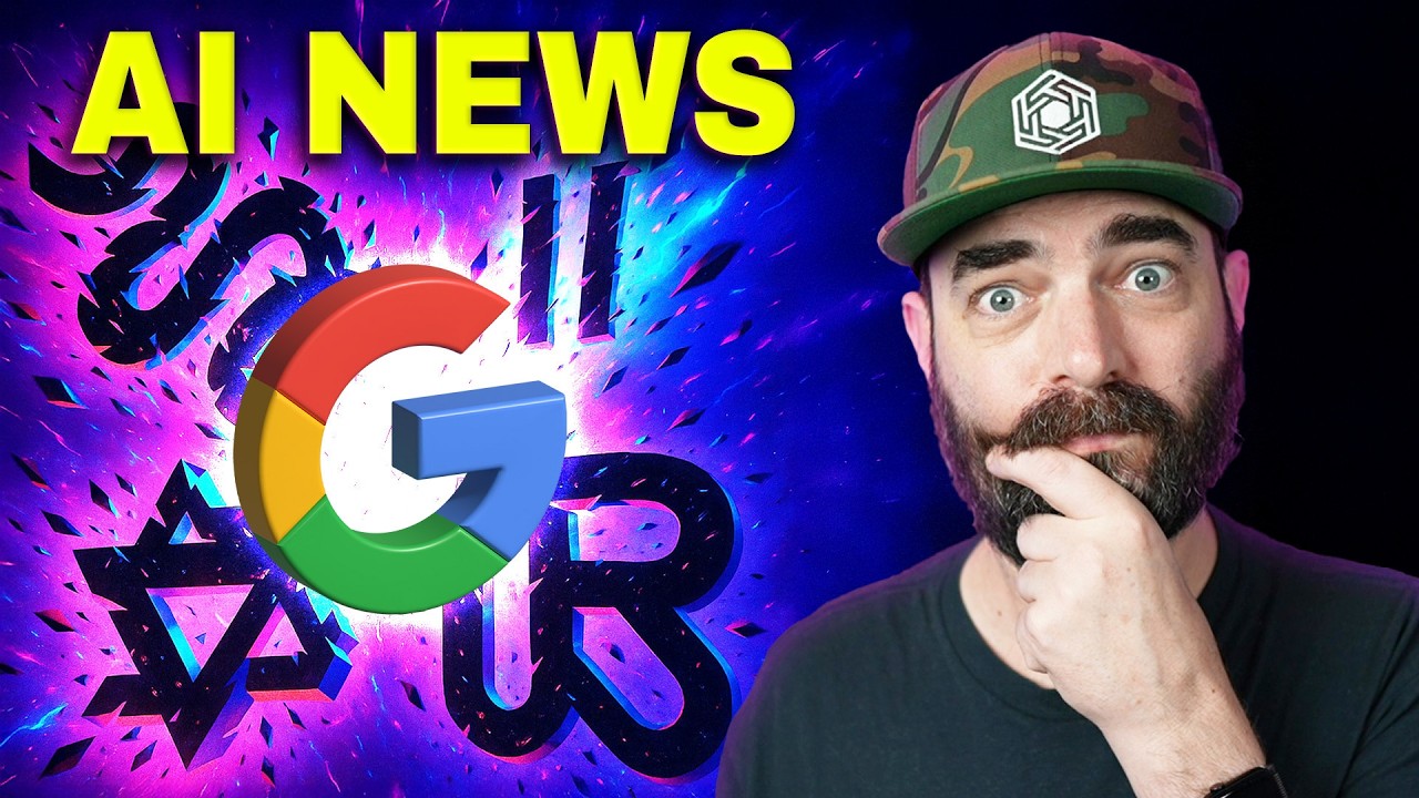 YouTube post by @mreflow for Microsoft. Caption reads: AI NEWS: 28 Releases and Updates You Missed This....