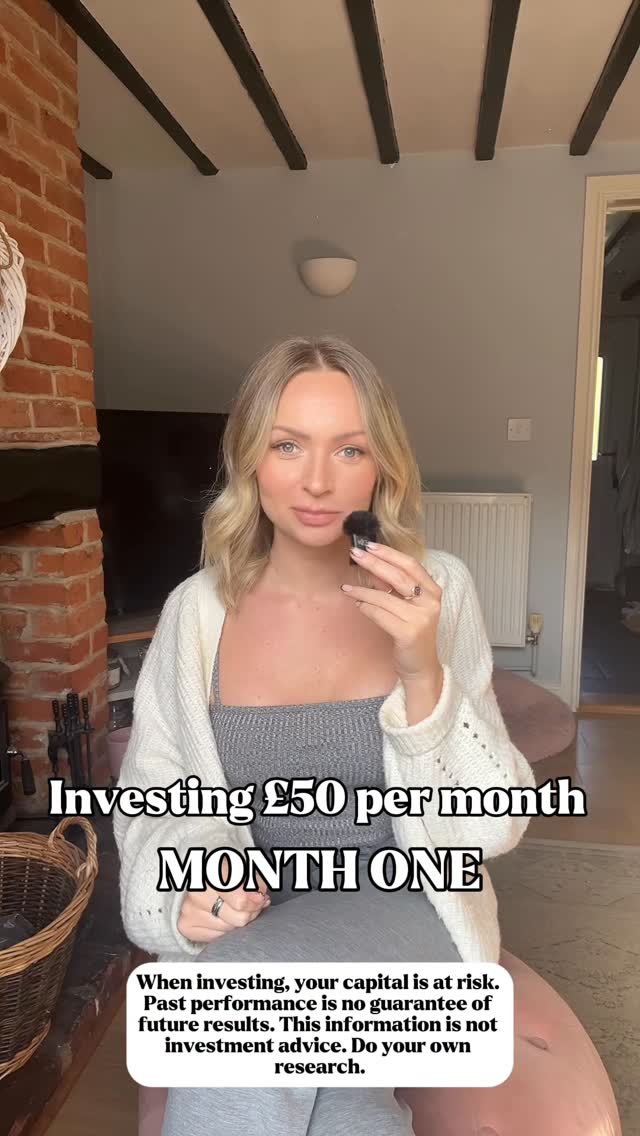 Instagram post by @yourwealthwithchels for Trading 212. Caption reads: Proving you DON’T need to be rich to invest, by....
