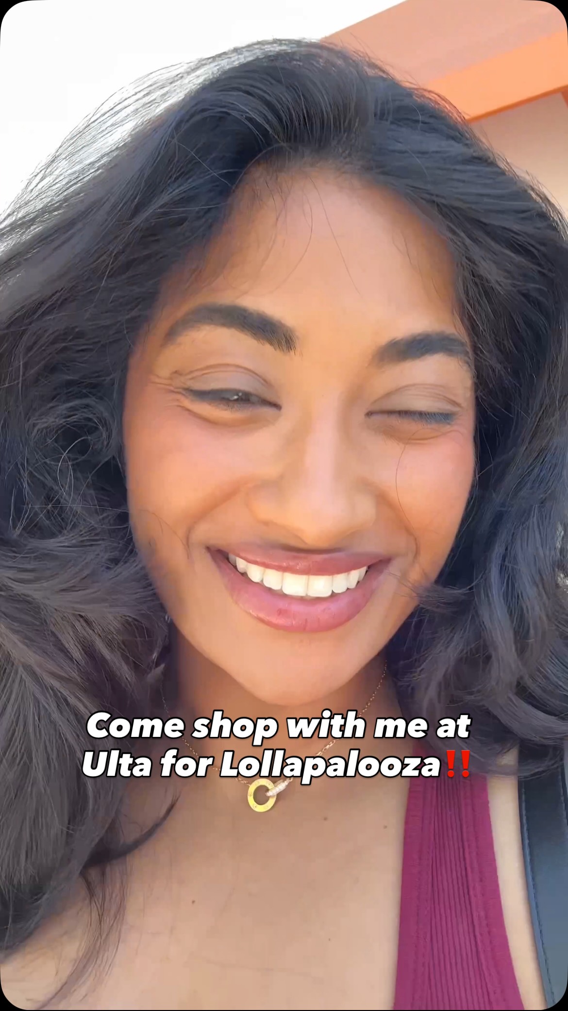 Instagram post by @monica.raviii for Ulta Beauty. Caption reads: It’s INSANE how affordable Ulta Beauty Collection....