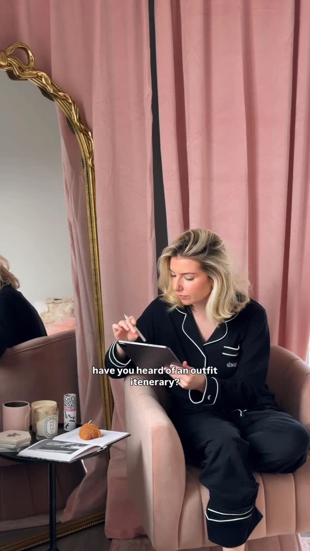 Instagram post by @brookiebarry for Notability. Caption reads: [...] build my Paris outfit itenerary using....