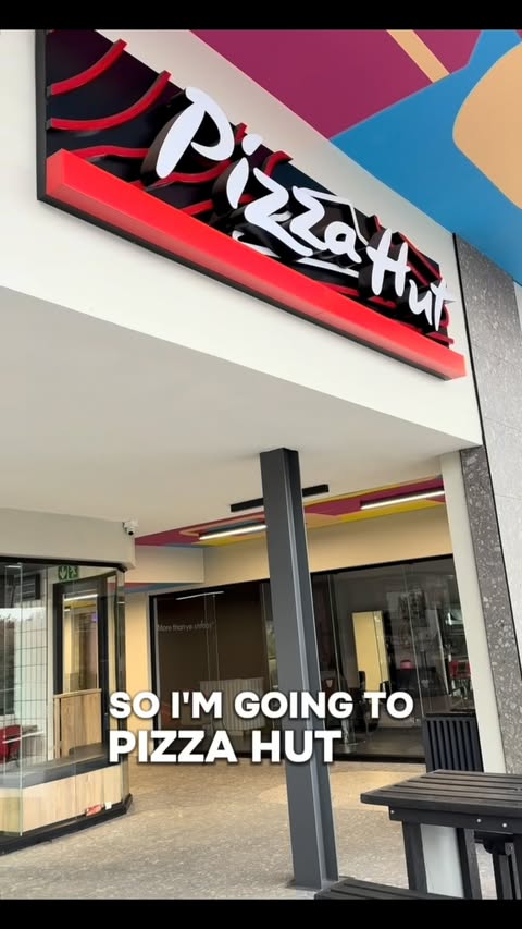 Instagram post by @miss.shai_ for Pizza Hut. Caption reads: [...] to eat, it better be worth it! 🍕🔥....