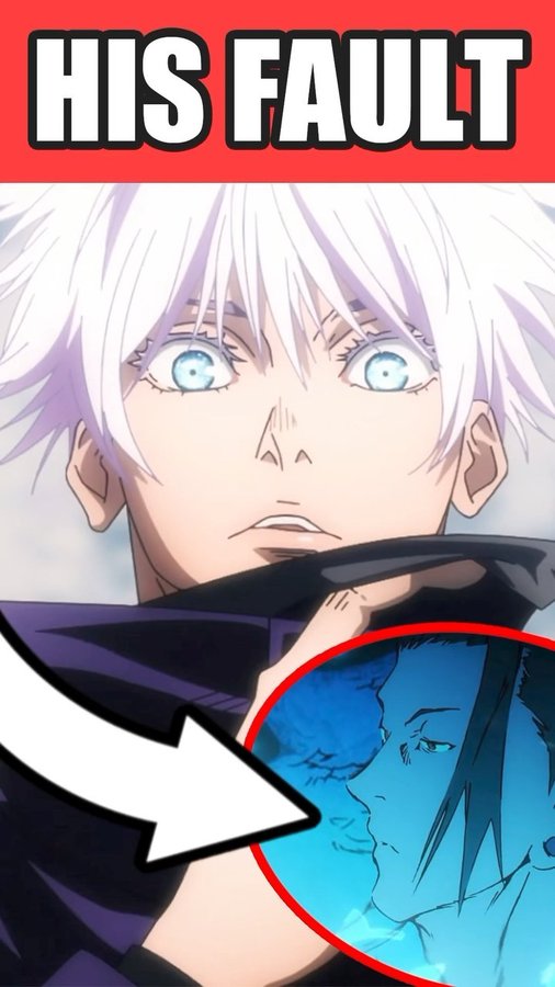 Instagram post by @yaseenthatguy for ExpressVPN. Caption reads: [...] Gojo and Geto. Get your free trial of....