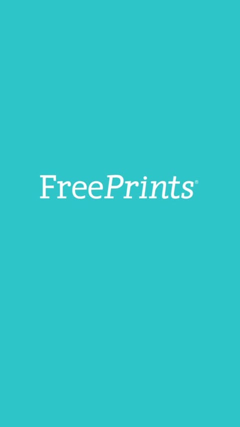 Instagram post by @anniekurtskhalia for FreePrints. Caption reads: [...] Now you can actually hold them 🤍....