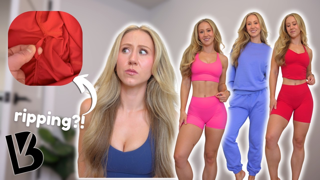YouTube post by @KathrynMueller for Buffbunny Collection. Caption reads: This Didn't Go As Planned... Buffbunny Essentials....