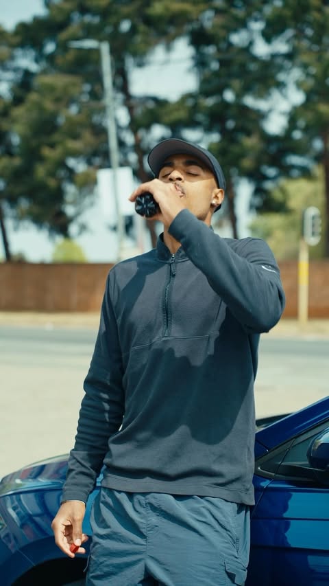 Instagram post by @chednotchad for Coca-Cola South Africa. Caption reads: This is what a 10/10 day with the 400ml coke looks....