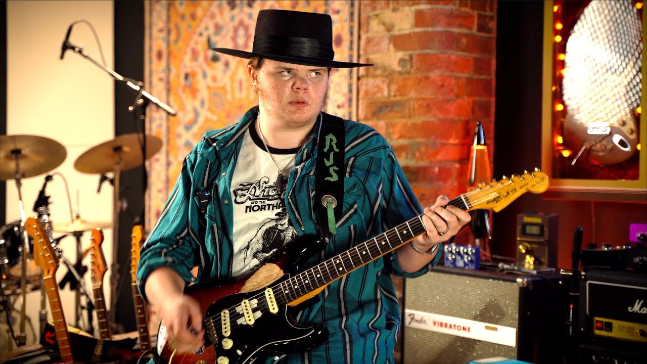 YouTube post by @PedalPawn for Pedal Pawn. Caption reads: This Kid (16 yrs) is the NEXT Stevie Ray Vaughan!.
