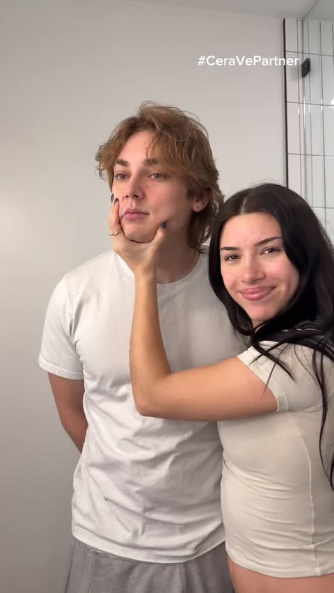 Instagram post by @ferchuugimeenez for CeraVe. Caption reads: [...] get them for you or your bf in Walmart....