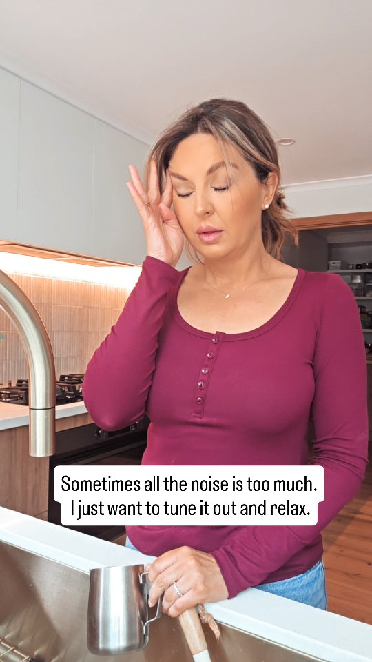 Instagram post by @rachelle.bingham for Sudio. Caption reads: Sudio N3 Pro TWS Noise Cancelling Earbuds are....