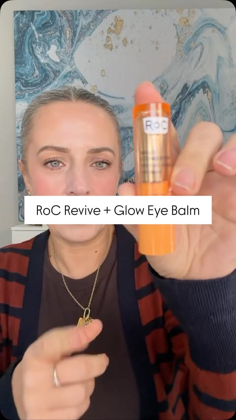 Instagram post by an influencer for RoC Skincare. Caption reads: [...] mornings just got easier 👀 @rocskincare....