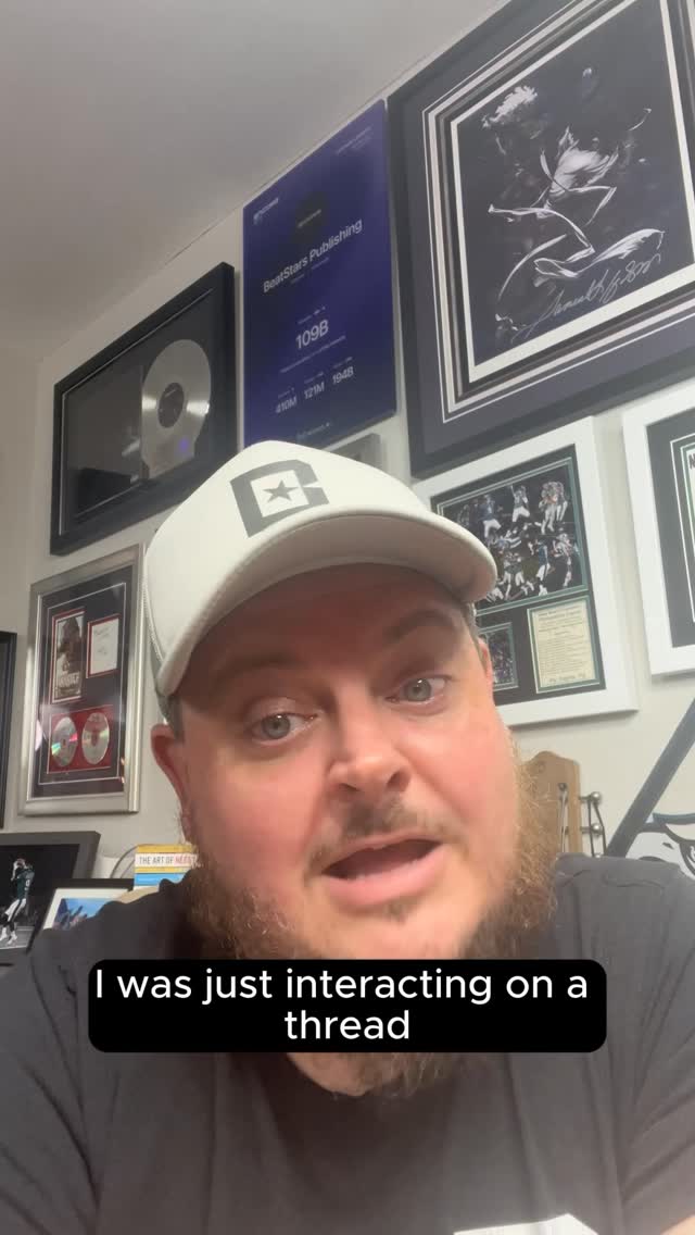 Instagram post by @producerwhisperer for BeatStars. Caption reads: Be transparent with your customers and fans 💯.