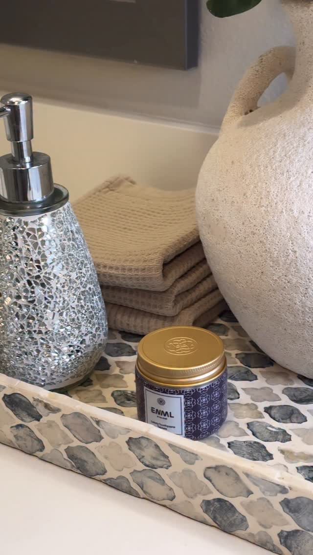 Instagram post by @mellysantos_ for ENML Toothpaste Tabs. Caption reads: Never thought toothpaste could feel this premium ✨....