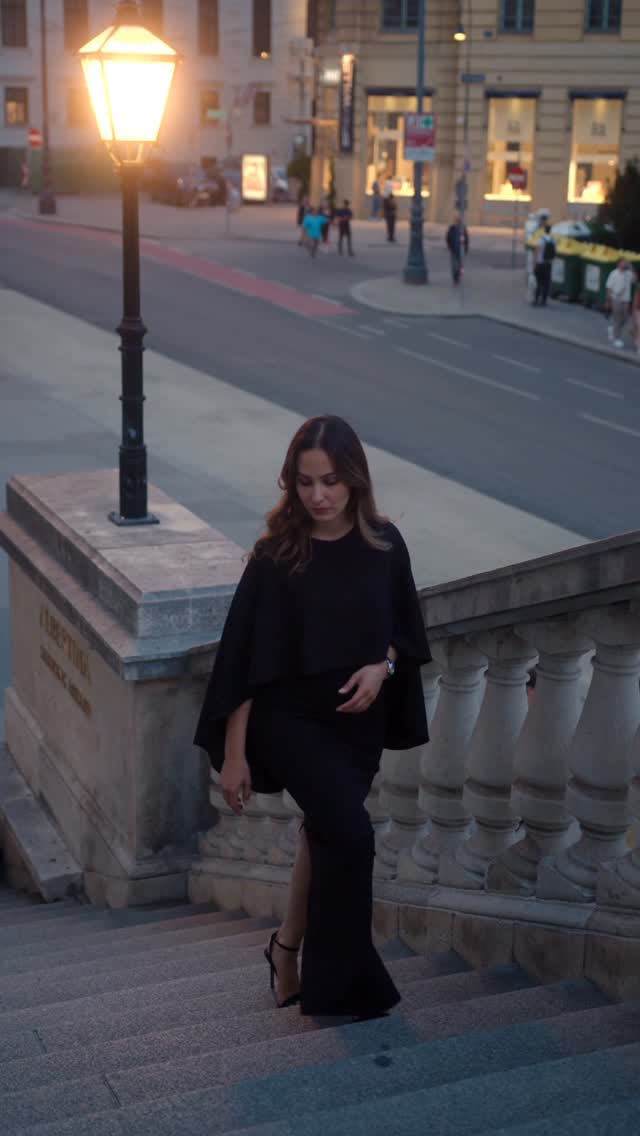 Instagram post by @ebruerkut for Longines. Caption reads: Anzeige- Where elegance, art and time converge:....