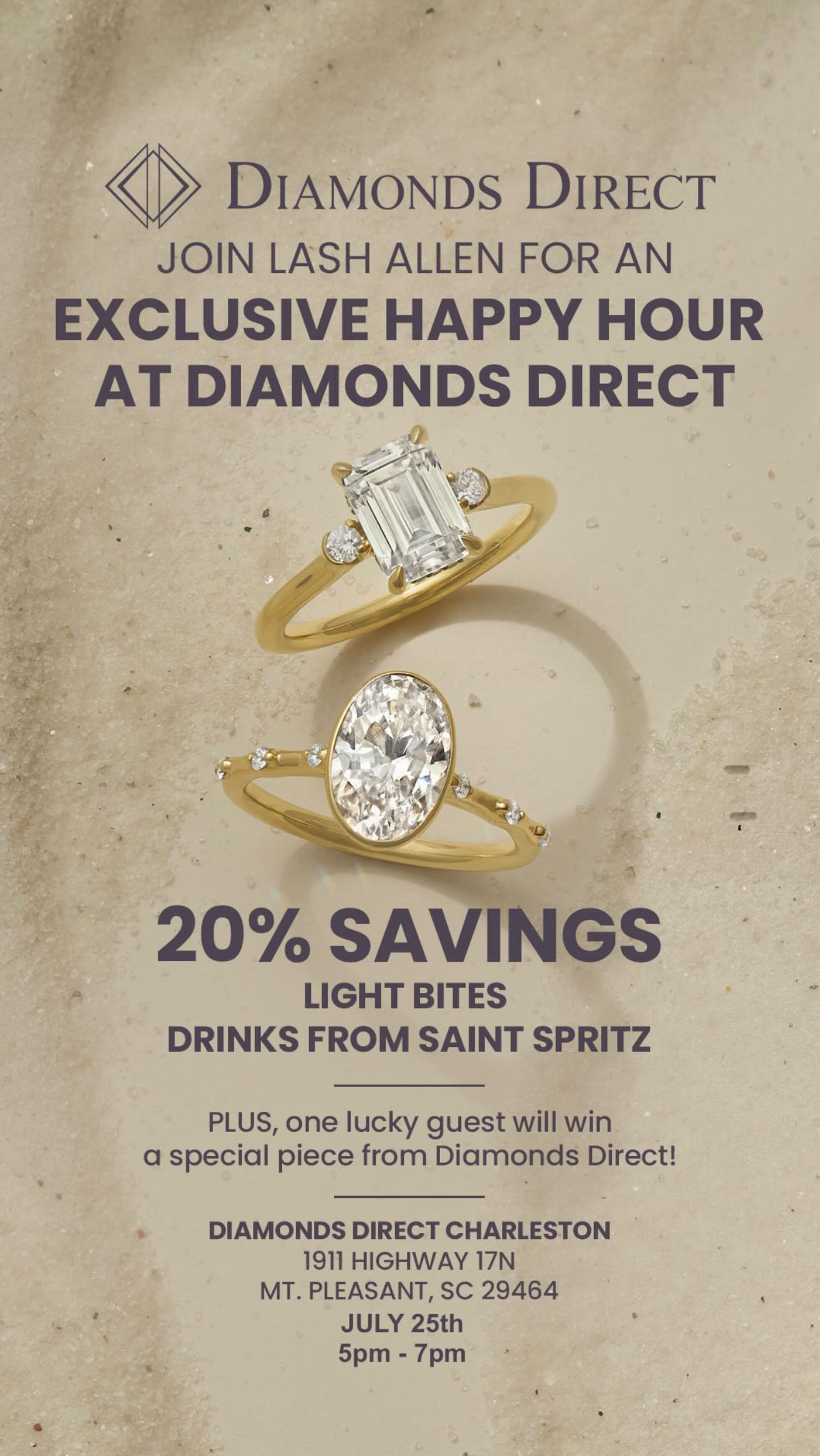 Instagram post by @lashallen.ix for Diamonds Direct. Caption reads: 𝗟𝗶𝘀𝘁𝗲𝗻 𝘂𝗽, 𝗯𝗮𝗯𝗲𝘀! 🚨 𝗪𝗵𝗼....